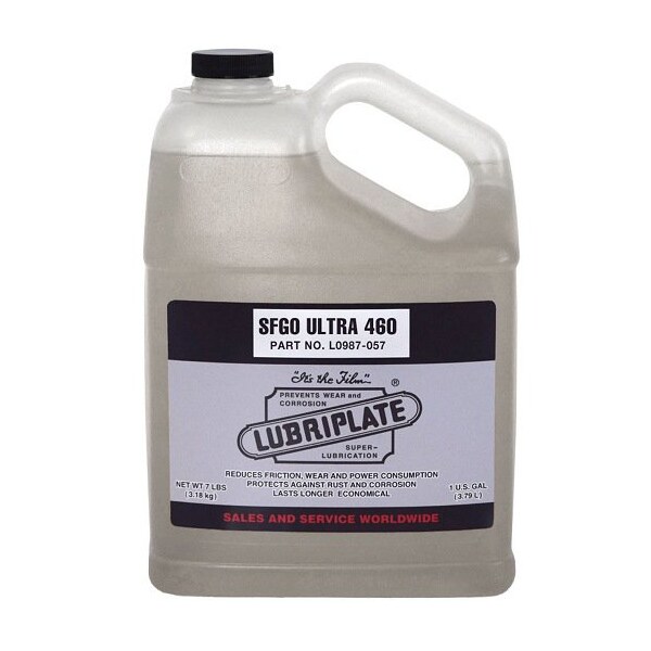 Lubriplate Gear Oil, Polyalphaolefin Type, Bearing, Gear, Chain, Jug SFGO ULTRA 460 1GAL JUG ; L0987-057 - main